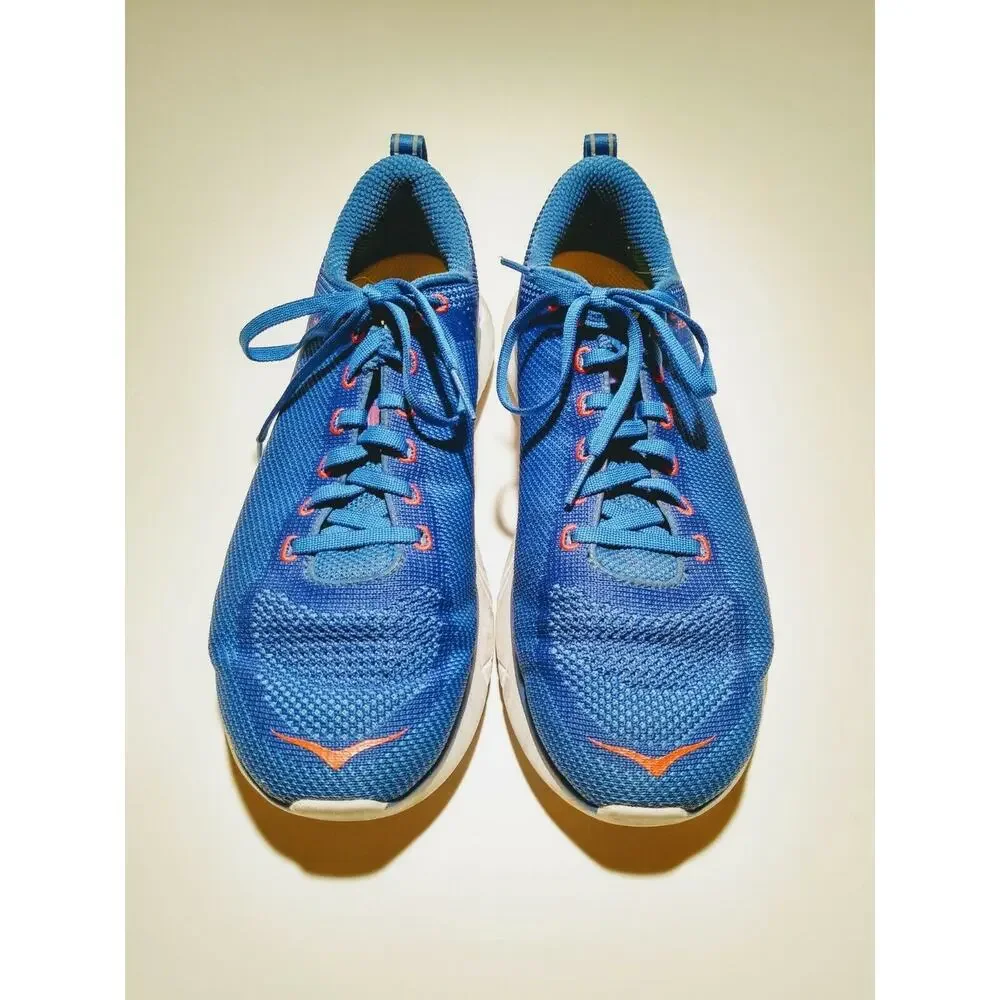 Hoka One One Hupana 2 Sneakers Speed Blue / Orange Running Shoes Men 9.5